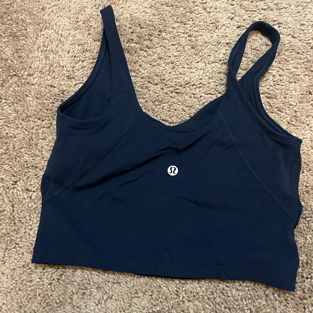 Lululemon Like new align tank in true navy size 4